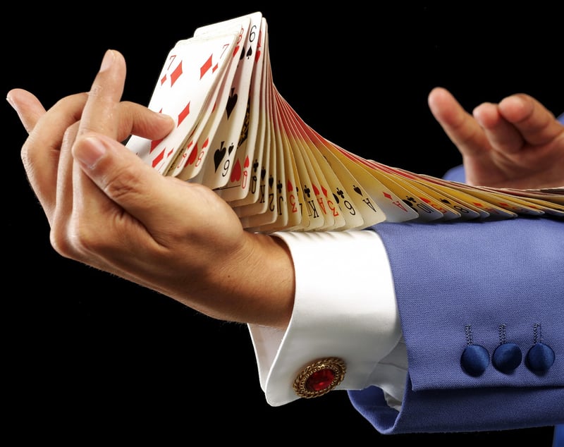 Magician at Wedding